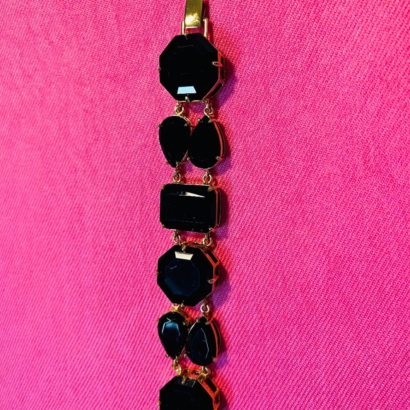 Statement bracelet Black and Gold - Picture 2 of 6